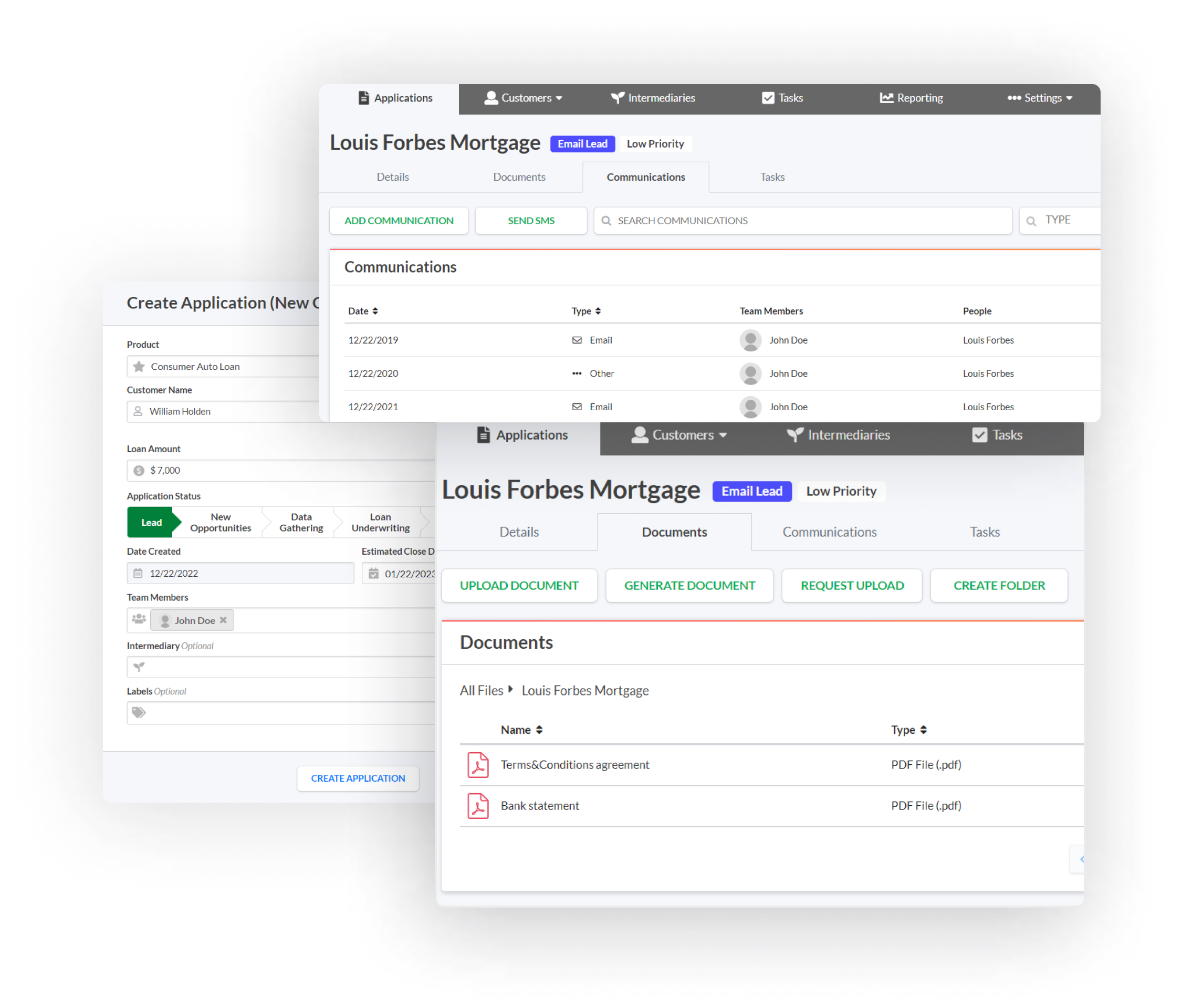 Loan Origination Platform