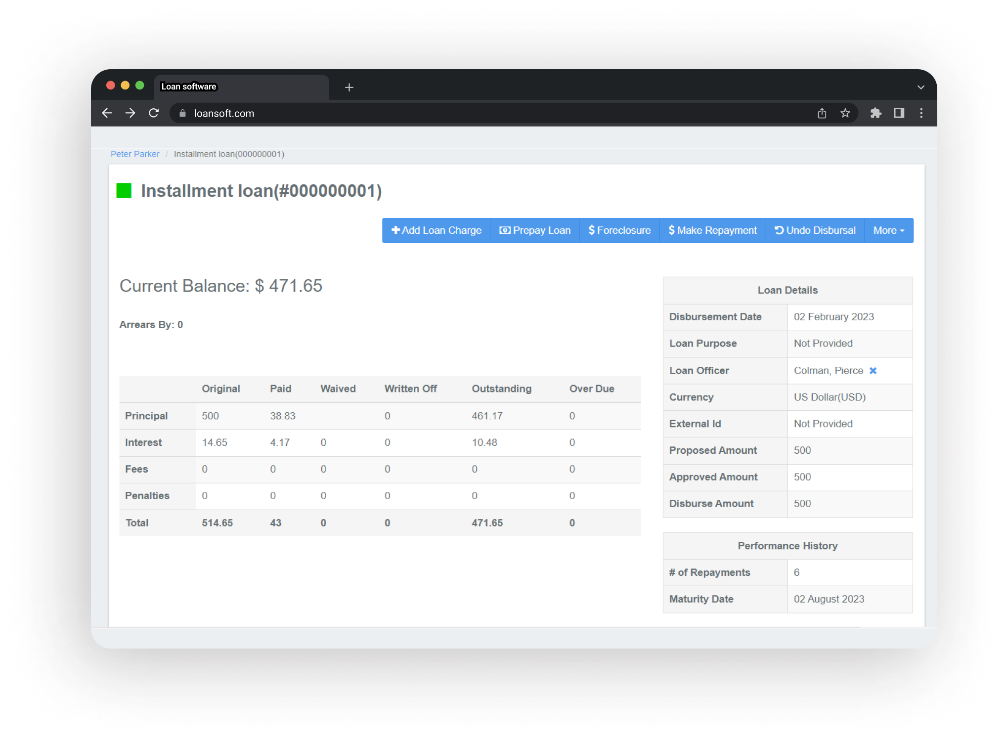 Loan Product Engine